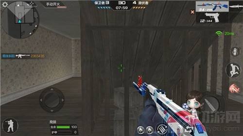 CF手游排位3.0雷霆山庄最佳杀戮点位大推荐