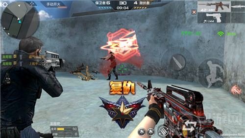 CF手游黑武士套装评测 投掷物这么玩好过瘾