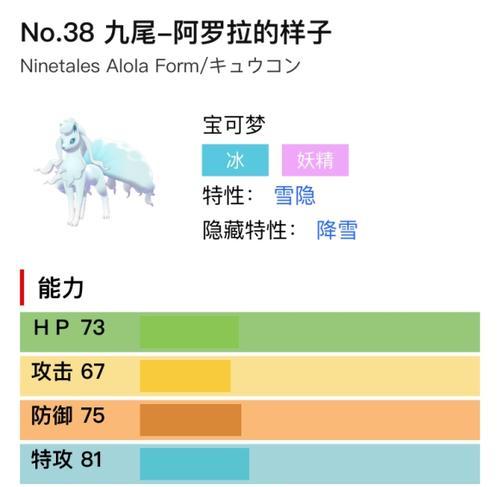 探索宝可梦九尾技能攻略大全（成为训练师之路的必备指南，提升战斗实力）-第1张图片-游技攻略库
