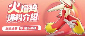 宝可梦大集结火焰鸡怎么玩 火焰鸡技能连招详细解析