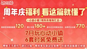 心动小镇周年庆活动怎么玩 周年庆限定内容详细介绍