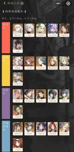 物华弥新配队攻略 2.1版本豪华版配队参考