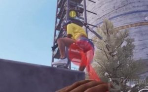 和平精英水泥厂大圆柱上去方法 水泥厂怎么上去