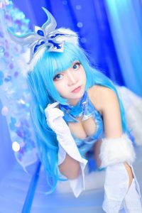 王者荣耀王昭君COS图集分享 冰霜美人王昭君