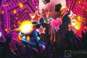 王者荣耀舞动绿茵蔡文姬COS 萌物蔡文姬COS