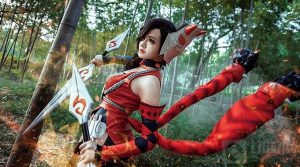 王者荣耀阿轲COS图集分享 阿轲原画皮肤COS