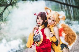 王者荣耀妲己COS分享 两个绝色妲己请收下