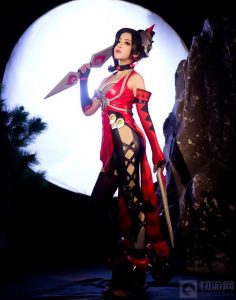 王者荣耀阿轲COS分享 阿轲绝美COS图集分享