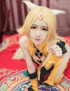王者荣耀妲己少女阿狸COS 妲己COS图集分享