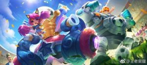 王者荣耀蔡文姬和刘禅情侣皮肤原画抢先欣赏