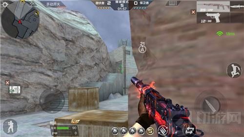 CF手游鹰眼雪地提前枪教学 大神经验心得分享