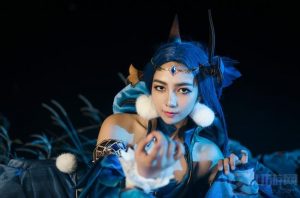 王者荣耀貂蝉仲夏夜之梦COS 绝美貂蝉COS分享