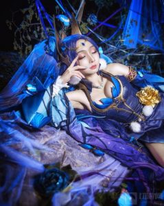 王者荣耀貂蝉仲夏夜之梦COS 貂蝉COS图集分享