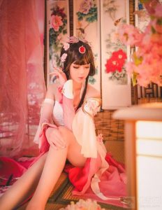 王者荣耀甄姬游园惊梦COS 甄姬最美COS分享