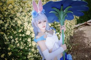 王者荣耀公孙离COS图集 最美公孙离花间舞