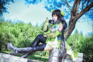 王者荣耀孙尚香COS图集 你没见过的大小姐