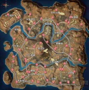 CF手游生存特训沙漠地图资源载具刷新地点分布