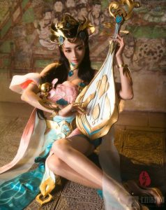 王者荣耀杨玉环COS图集 长腿杨玉环COS分享