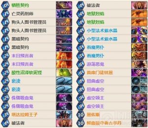 炉石传说林恩术卡组构筑思路 传说术士卡组