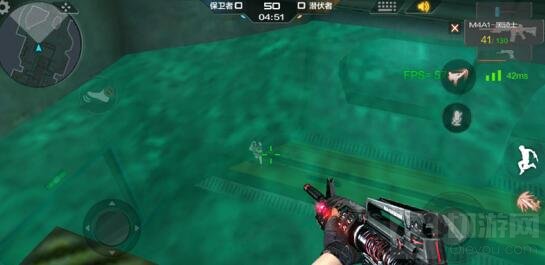 CF手游新图潜龙基地曝光 第一张水下竞技地图