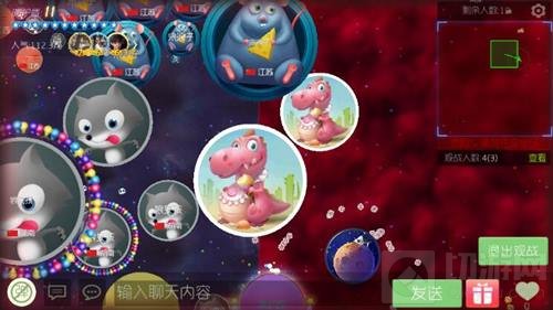 球球大作战贴人吃球技巧 个人及团战都适用