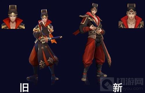 王者荣耀狄仁杰美术升级 经典及多款皮肤重做