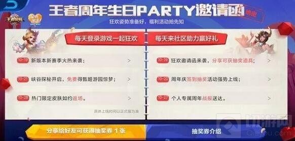 王者荣耀两周年有哪些福利 周年庆福利活动