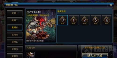 DNF手游星期地下城有什么奖励 副本玩法介绍